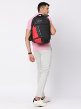 Load image into Gallery viewer, CRAYTON Black Backpack with Padded Laptop Compartment