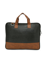 Load image into Gallery viewer, Crayton Vegan Leather 15.6 inch Laptop Shoulder Messenger Sling Office Bag for Men & Women