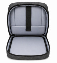 Load image into Gallery viewer, CRAYTON Unisex Grey and Black Laptop Bag