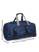 Load image into Gallery viewer, CRAYTON Unisex Blue Travel Duffel Bag