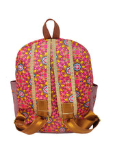 Load image into Gallery viewer, CRAYTON Madhubani Design Backpack with Pouch