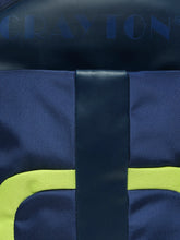 Load image into Gallery viewer, CRAYTON Unisex Blue Laptop Backpack with Compression Straps