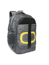 Load image into Gallery viewer, CRAYTON Unisex Grey Laptop Backpack with Compression Straps