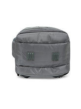 Load image into Gallery viewer, CRAYTON Unisex Grey Laptop Backpack with Compression Straps