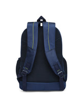 Load image into Gallery viewer, CRAYTON Unisex Blue Laptop Backpack with Compression Straps