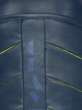 Load image into Gallery viewer, CRAYTON Unisex Blue Laptop Backpack with Compression Straps