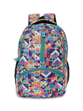 Load image into Gallery viewer, CRAYTON Multicolour Geometric Design Backpack