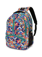 Load image into Gallery viewer, CRAYTON Multicolour Geometric Design Backpack