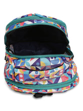 Load image into Gallery viewer, CRAYTON Multicolour Geometric Design Backpack