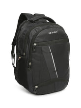 Load image into Gallery viewer, CRAYTON Black Backpack with Padded Laptop Compartment