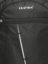 Load image into Gallery viewer, CRAYTON Black Backpack with Padded Laptop Compartment