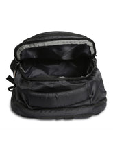 Load image into Gallery viewer, CRAYTON Black and Blue Backpack with Padded Laptop Compartment