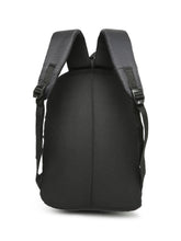 Load image into Gallery viewer, CRAYTON Black and Grey Backpack with Padded Laptop Compartment