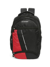 Load image into Gallery viewer, CRAYTON Black Backpack with Padded Laptop Compartment