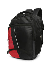 Load image into Gallery viewer, CRAYTON Black Backpack with Padded Laptop Compartment