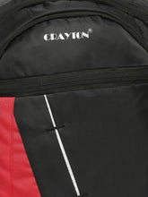 Load image into Gallery viewer, CRAYTON Black Backpack with Padded Laptop Compartment
