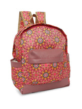 Load image into Gallery viewer, CRAYTON Madhubani Design Backpack with Pouch