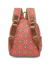 Load image into Gallery viewer, CRAYTON Madhubani Design Backpack with Pouch