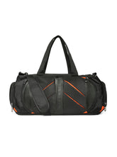 Load image into Gallery viewer, CRAYTON Unisex Black Sports or Gym Duffel Bag