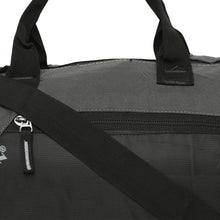 Load image into Gallery viewer, Crayton Duffel Gym Bag in Grey and Black