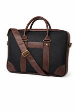 Load image into Gallery viewer, CRAYTON Men Messenger Bag in Black and Brown