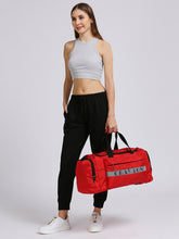 Load image into Gallery viewer, CRAYTON Unisex Red Travel Duffel Bag