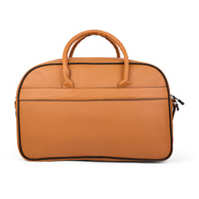 Load image into Gallery viewer, Crayton Tan Weekender Duffel Bag – Sleek. Stylish. Spacious