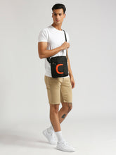 Load image into Gallery viewer, CRAYTON Unisex Black Sling or Side Bag