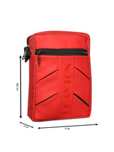 Load image into Gallery viewer, CRAYTON Unisex Red Sling or Side Bag