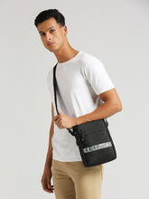 Load image into Gallery viewer, CRAYTON Unisex Black Sling or Side Bag