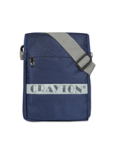 Load image into Gallery viewer, CRAYTON Unisex Blue Sling or Side Bag