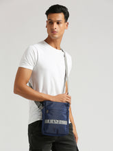 Load image into Gallery viewer, CRAYTON Unisex Blue Sling or Side Bag
