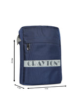 Load image into Gallery viewer, CRAYTON Unisex Blue Sling or Side Bag