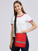 Load image into Gallery viewer, CRAYTON Unisex Red Sling or Side Bag