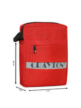 Load image into Gallery viewer, CRAYTON Unisex Red Sling or Side Bag