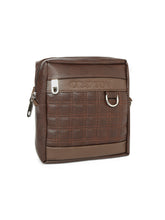 Load image into Gallery viewer, CRAYTON Unisex Brown Sling or Side Bag
