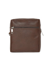 Load image into Gallery viewer, CRAYTON Unisex Brown Sling or Side Bag