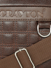 Load image into Gallery viewer, CRAYTON Unisex Brown Sling or Side Bag