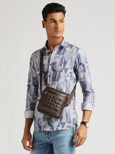 Load image into Gallery viewer, CRAYTON Unisex Brown Sling or Side Bag