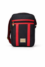 Load image into Gallery viewer, Crayton Red and Black Sling Bag