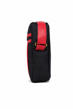 Load image into Gallery viewer, Crayton Red and Black Sling Bag