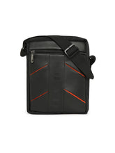 Load image into Gallery viewer, CRAYTON Unisex Black Sling or Side Bag