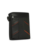 Load image into Gallery viewer, CRAYTON Unisex Black Sling or Side Bag