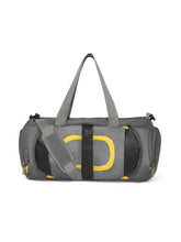 Load image into Gallery viewer, CRAYTON Unisex Grey Sports or Gym Duffel Bag