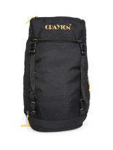 Load image into Gallery viewer, Crayton Black Trekking Rucksack Backpack Bag