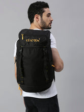 Load image into Gallery viewer, Crayton Black Trekking Rucksack Backpack Bag