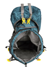 Load image into Gallery viewer, Crayton 55Ltr Haversack Rucksack Trekking Travel Backpack Bag for Camping in Teal Blue