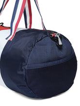 Load image into Gallery viewer, Crayton Duffel Gym Bag in Blue, Red and White