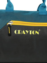 Load image into Gallery viewer, Crayton Duffel Gym Bag in Grey and Yellow