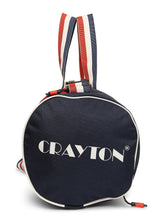 Load image into Gallery viewer, Crayton Duffel Gym Bag in Blue, Red and White with Shoe Compartment